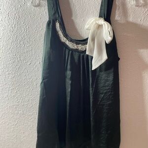 Women’s satin tank top